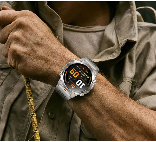 Design Smartwatch Pro Black Orange Sports Watch - 42