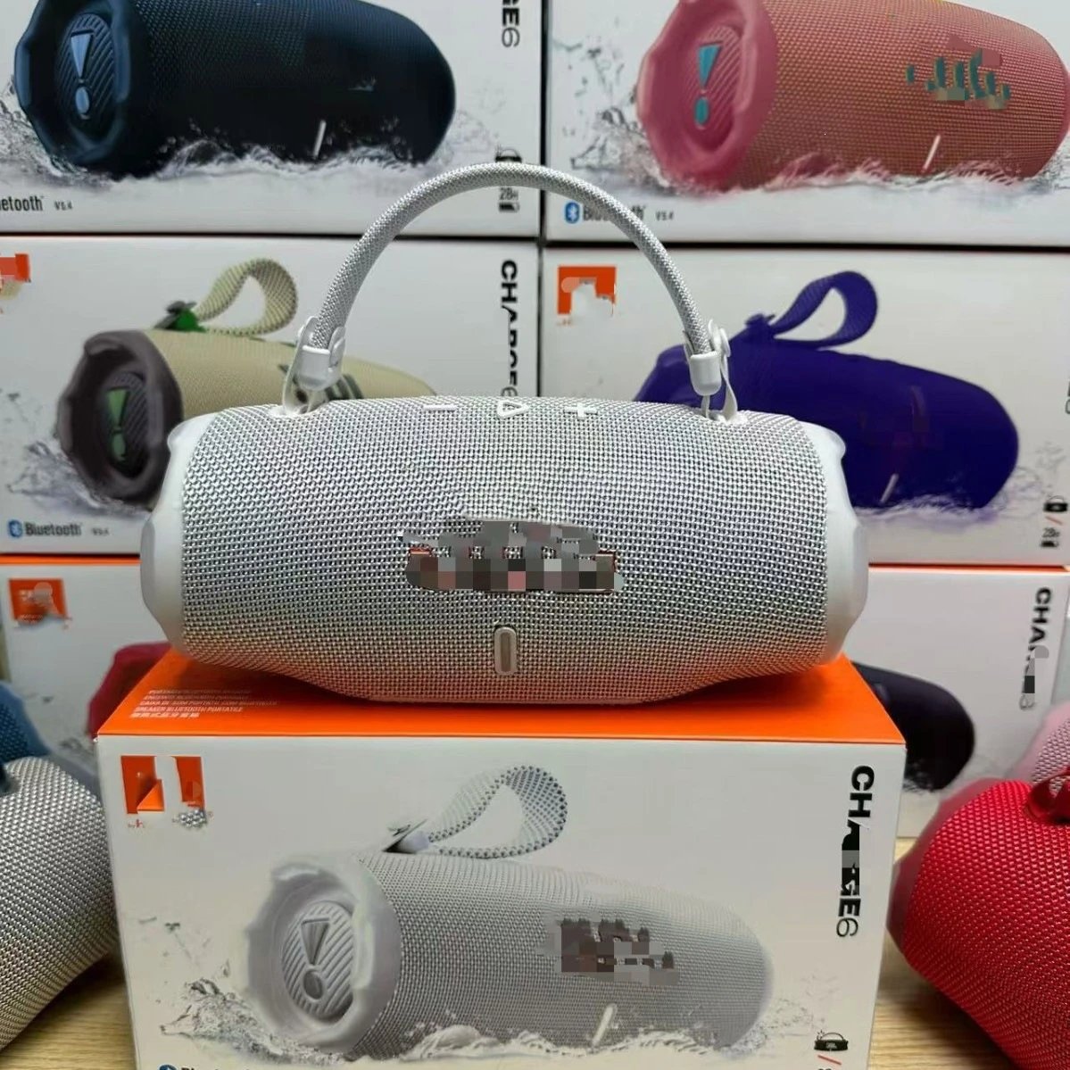 JBL Charge 6 Blue Portable Bluetooth Speaker