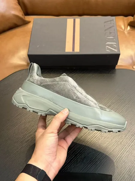 Hogan Interactive Sneaker Olive Suede Chunky Sneakers - 20