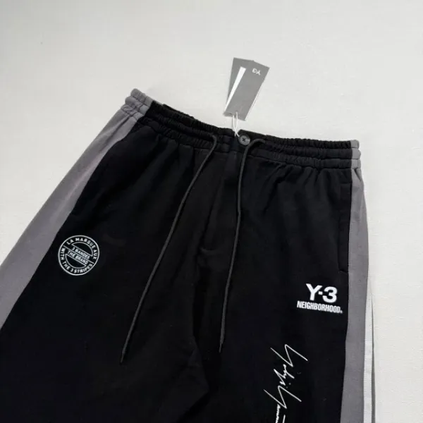 Adidas Y-3 x Neighborhood Track Jacket and Pants Black Gray Set Tracksuit - 41
