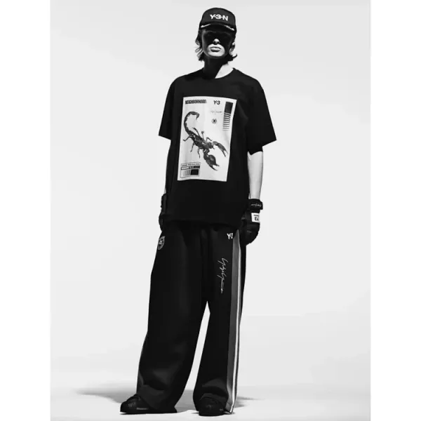 Adidas Y-3 x Neighborhood Track Jacket and Pants Black Gray Set Tracksuit - 11