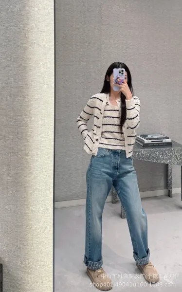 Saint Laurent Ripped Straight-Leg Light Wash Jeans - 4