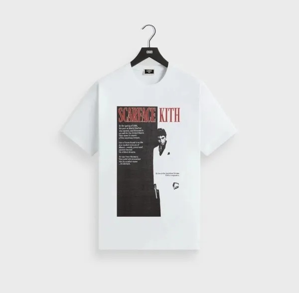 Kith x Scarface Graphic Print White T-Shirt - 1