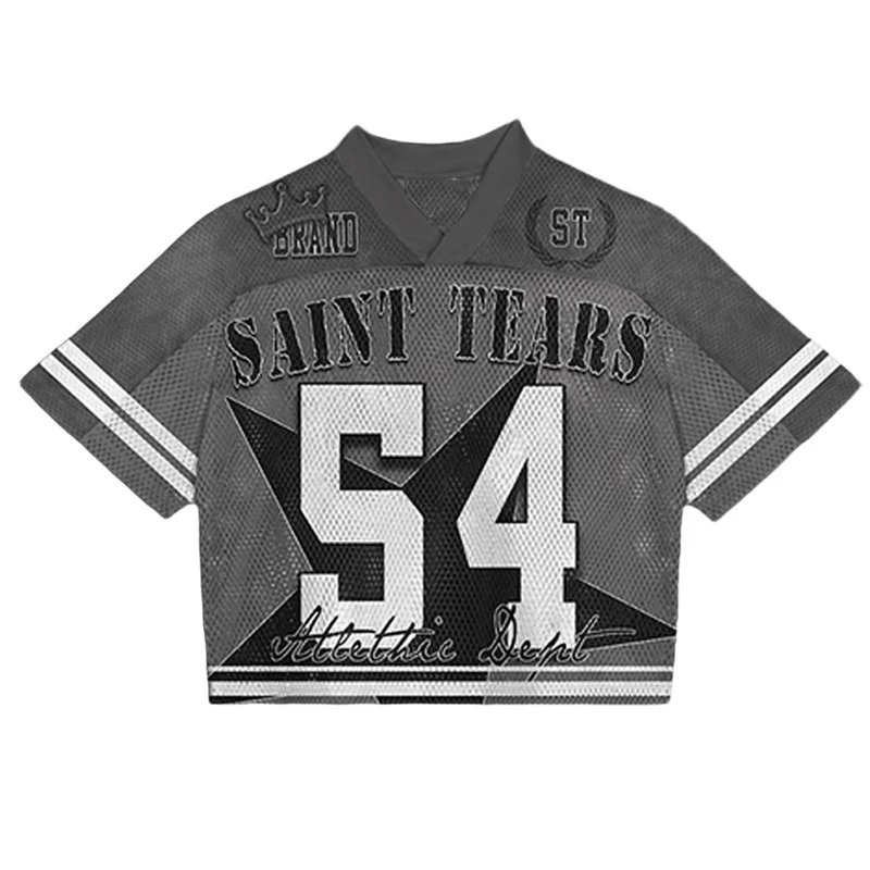 Design State of Mind x V 12 Flame Mesh Jersey Purple Jersey - 27
