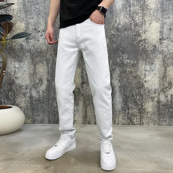 Moncler Jeans Light Wash Denim Jeans - 9