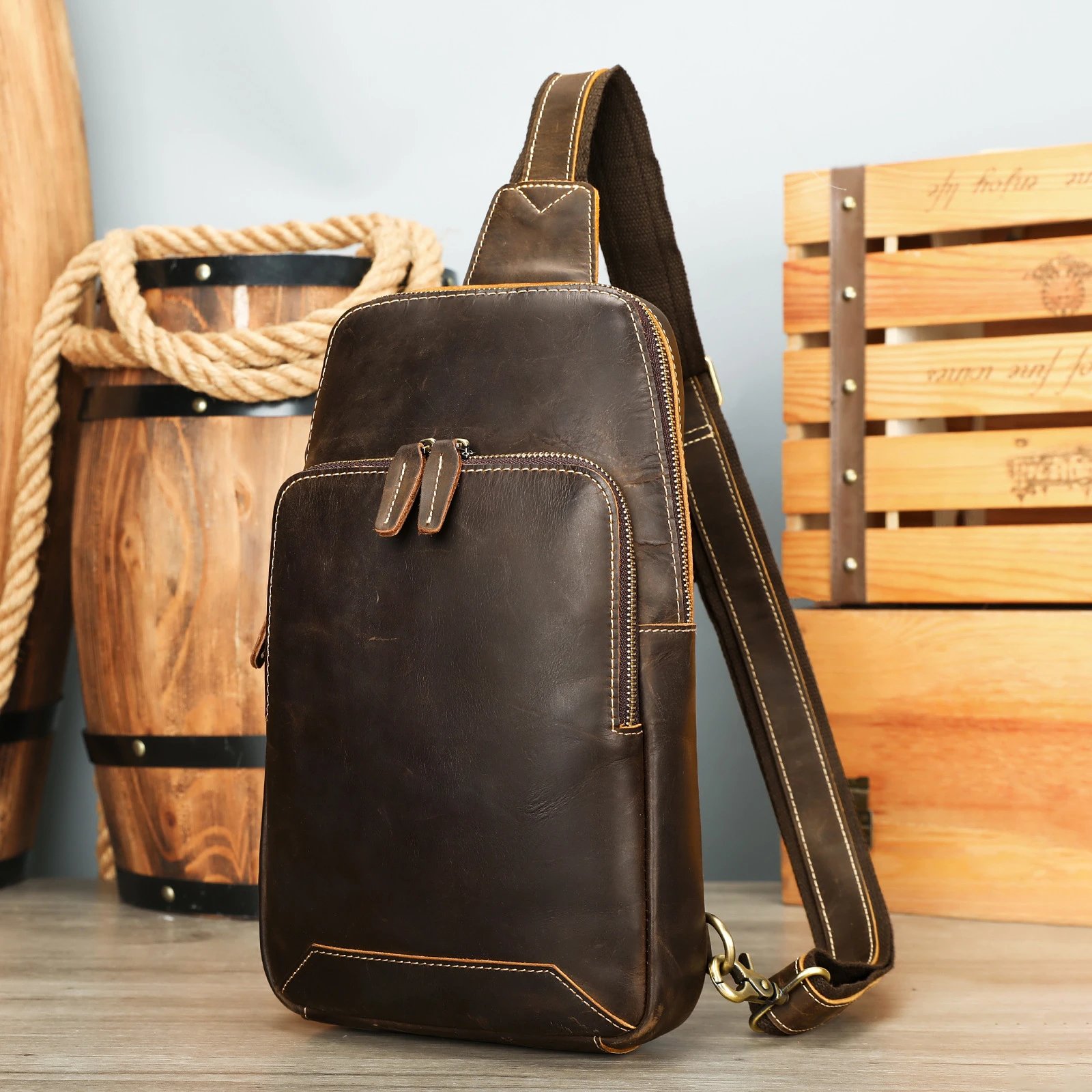 Retro Outdoor Chest Bag