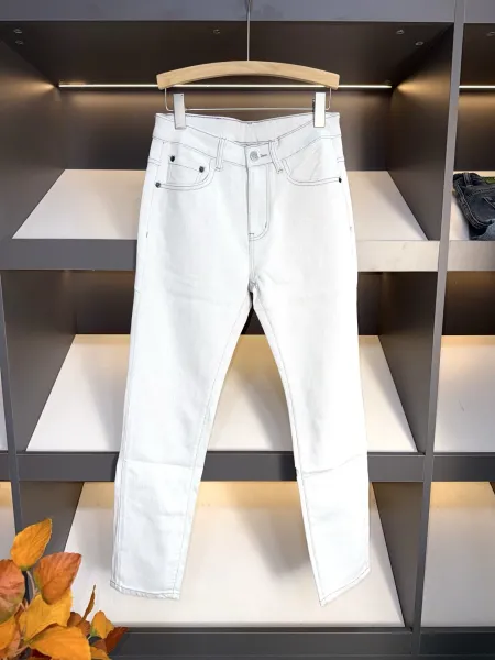 Moncler Jeans Light Wash Denim Jeans - 11