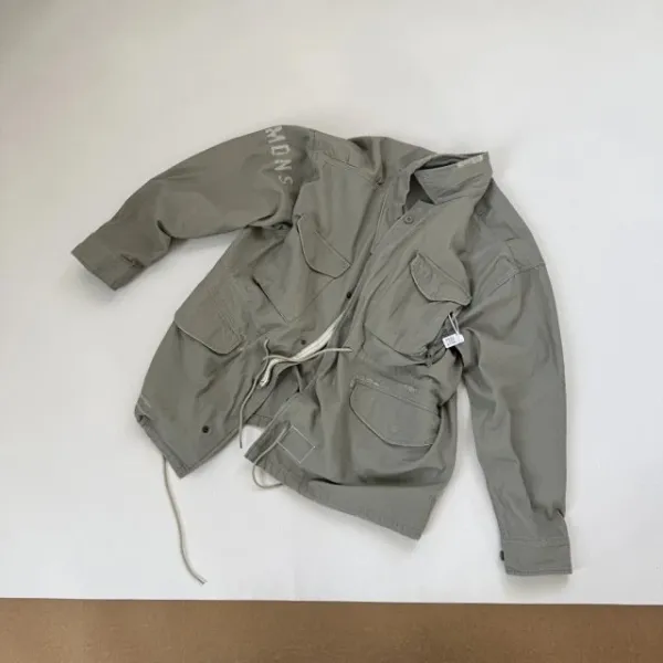 Carhartt Work In Progress M-65 Field Jacket Olive Green Jacket Outerwear - 17