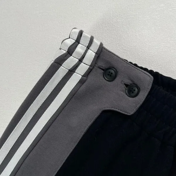 Adidas Y-3 x Neighborhood Track Jacket and Pants Black Gray Set Tracksuit - 49
