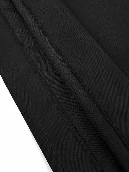 Prada Re-Nylon Drawstring Skirt Black - 7
