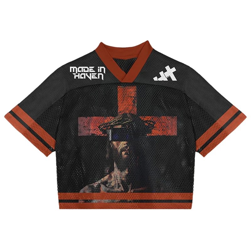 Design State of Mind x V 12 Flame Mesh Jersey Purple Jersey - 37