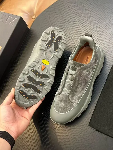 Hogan Interactive Sneaker Olive Suede Chunky Sneakers - 16