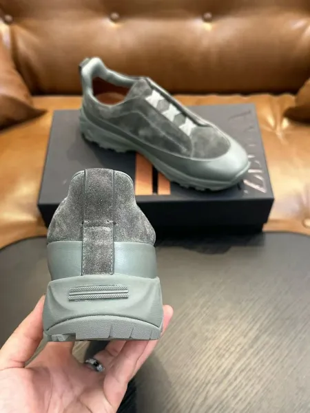 Hogan Interactive Sneaker Olive Suede Chunky Sneakers - 17
