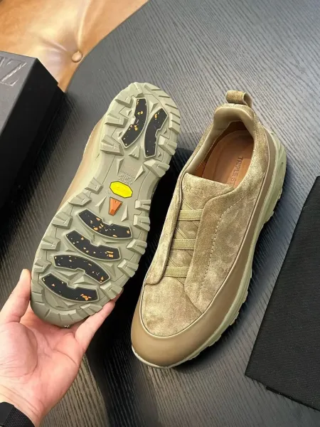 Hogan Interactive Sneaker Olive Suede Chunky Sneakers - 21
