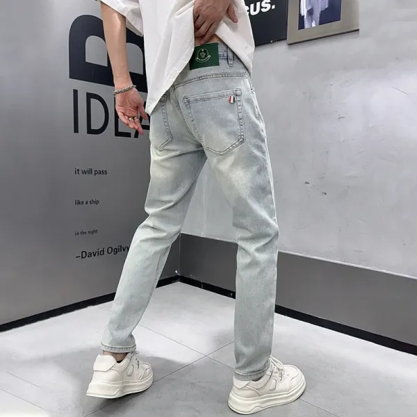 Moncler Jeans Light Wash Denim Jeans - 23