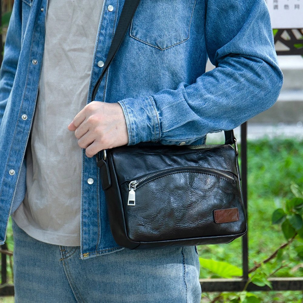 Leather Casual Shoulder Bag