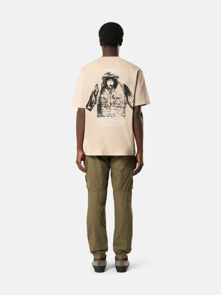 Stone Island Archivio Graphic Print Black T-Shirt - 18