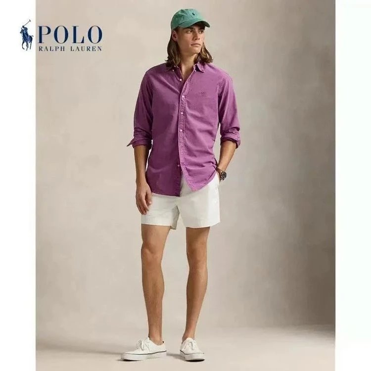 Polo Ralph Lauren Navy Classic Fit Oxford Shirt