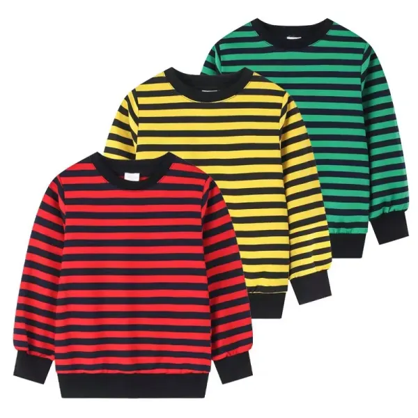 Design Striped Yellow and Black Long-Sleeve Sweater - 2