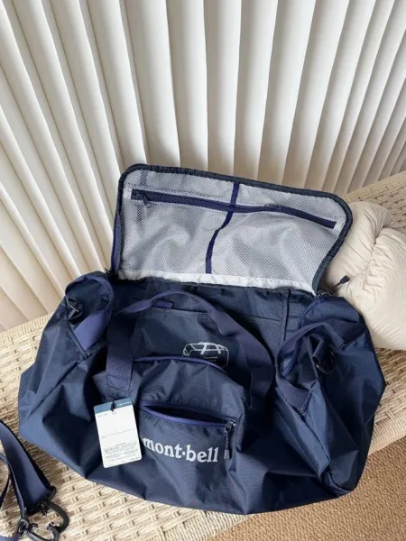Design Montbell 40L Duffle Bag Navy Blue Travel Gym Bag Duffle Bag - 41