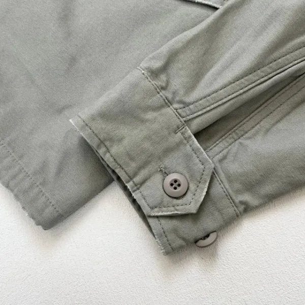 Carhartt Work In Progress M-65 Field Jacket Olive Green Jacket Outerwear - 32