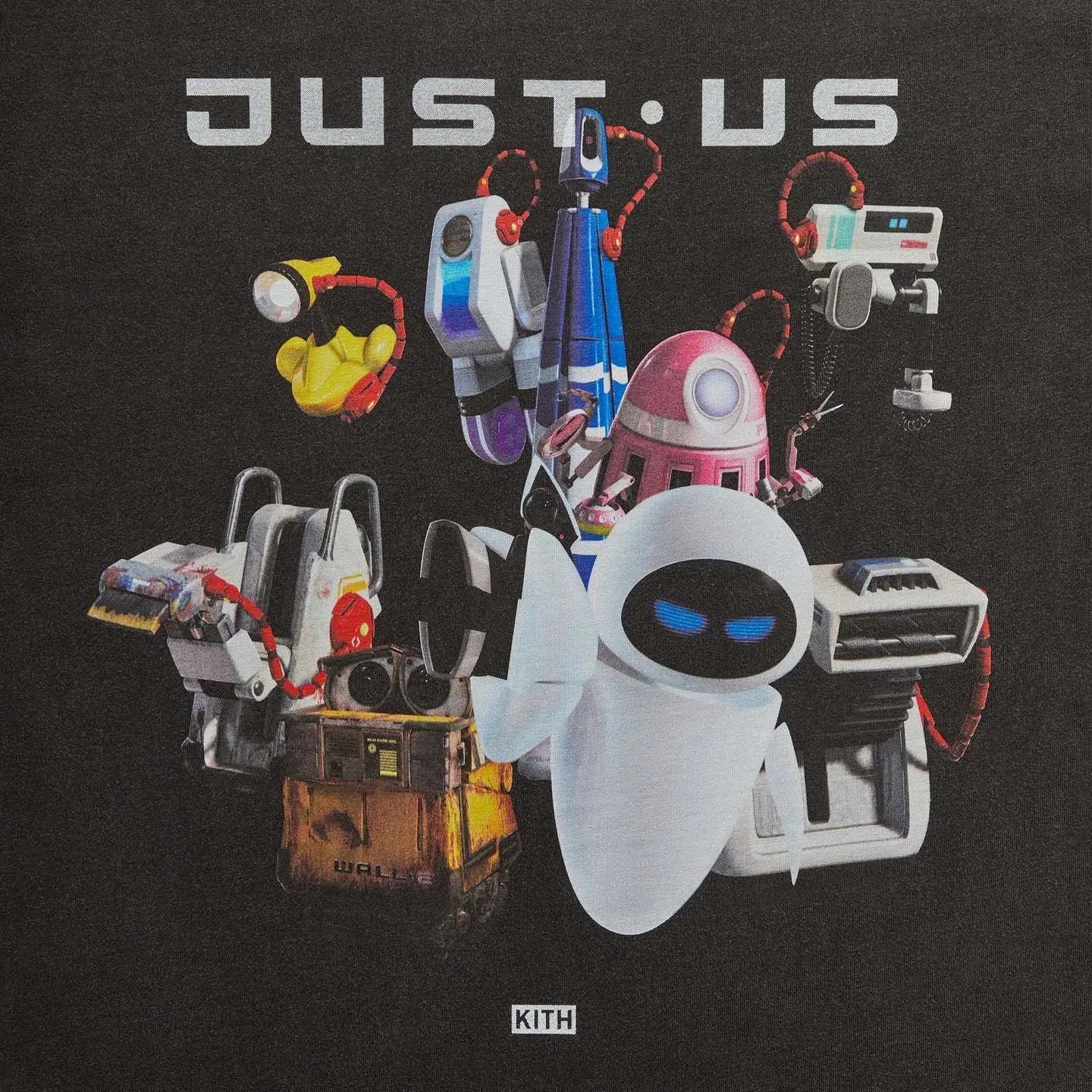 Kith x Pixar The Incredibles 'Just Us' Black T-Shirt - 25