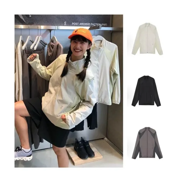 On Running Windbreaker Light Beige Windbreaker Outerwear.windbreaker - 4