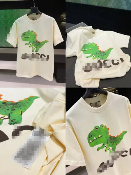 Gucci Dinosaur Print Off-White T-Shirt - 2