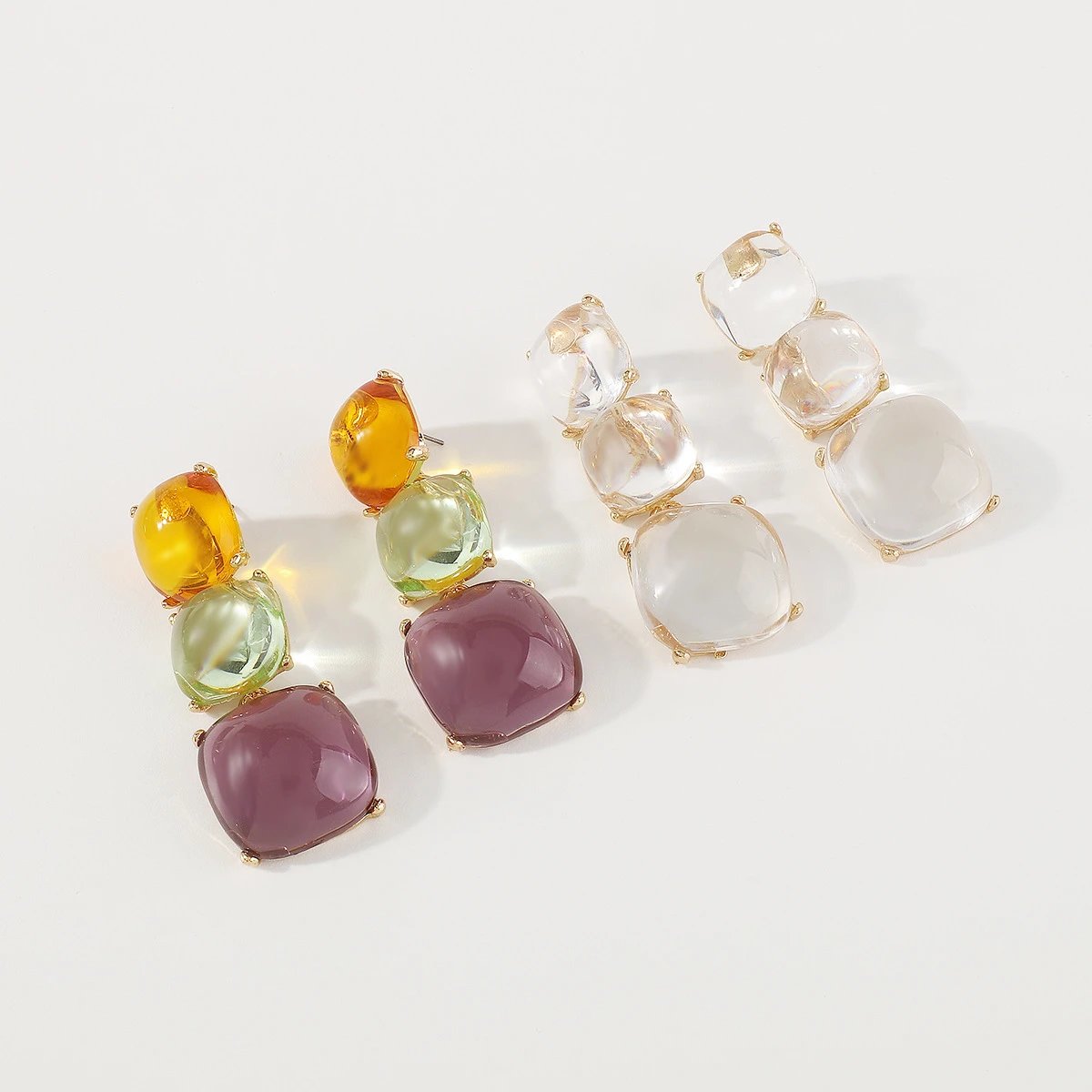 Design Statement Crystal Gradient Necklace Jewelry - 26