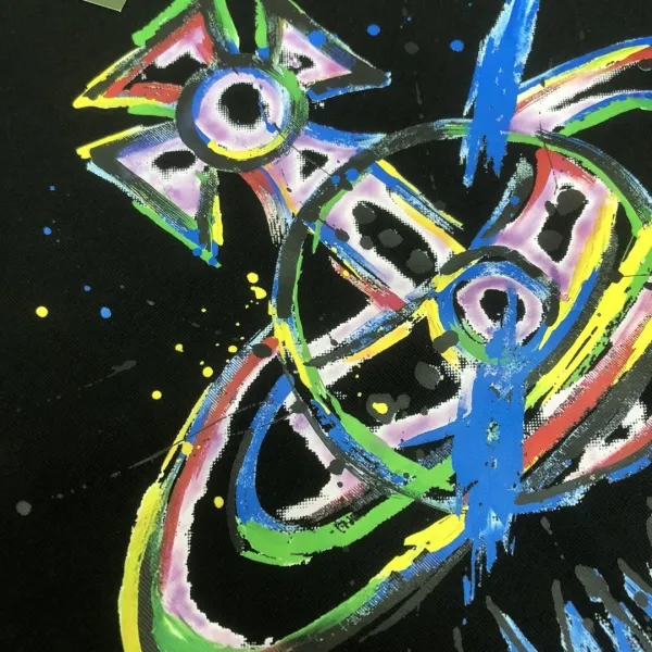 Vivienne Westwood Orb Logo Multicolor Spray Paint T-Shirt - 2
