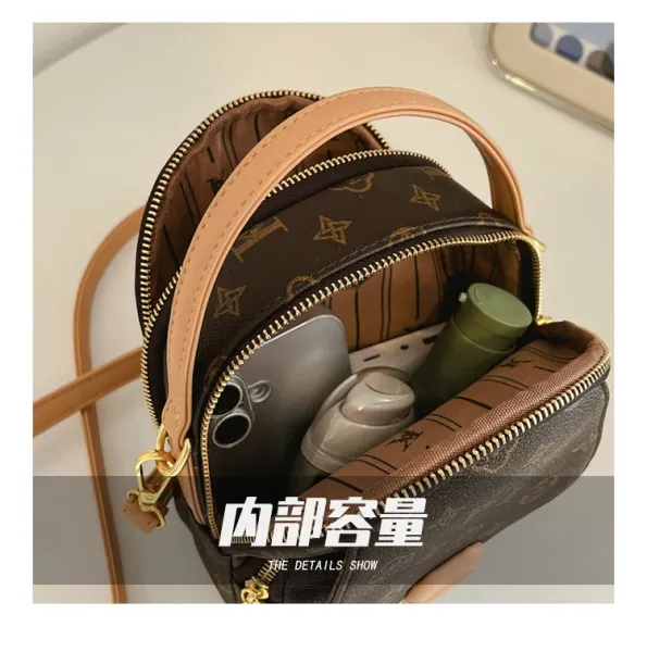 Louis Vuitton Monogram Mini Backpack Brown - 7