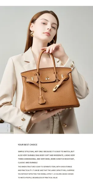 Hermès Birkin Bag Gris Perle Togo Leather Handbag - 4