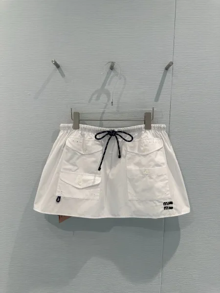 Design Utility Shirt and Shorts Set White - 6