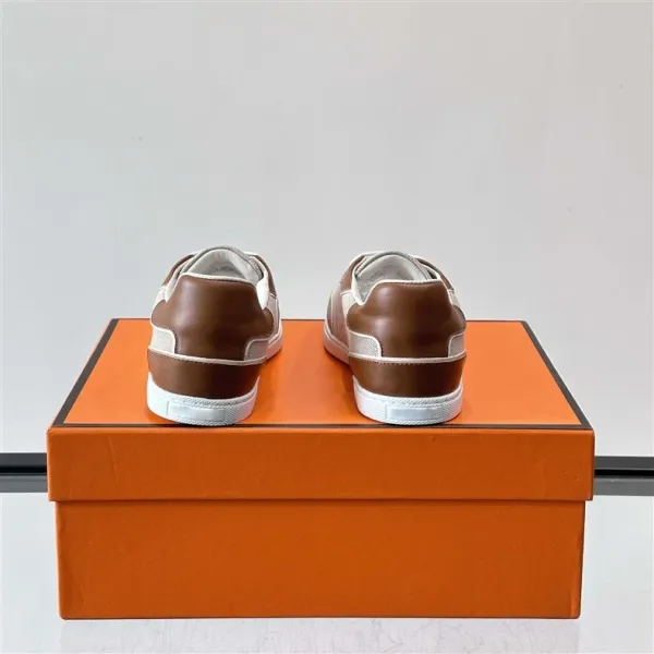 Hermès Oran Sneakers White with Gum Sole Sneakers - 15