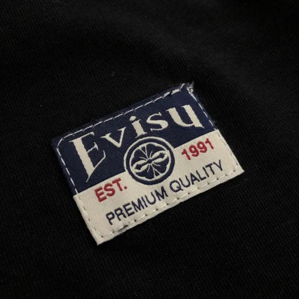 Evisu Pocket Print T-Shirt White - 11