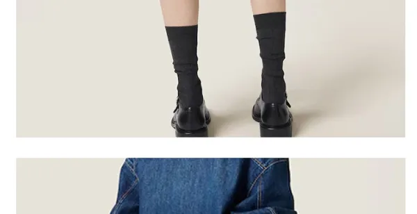 Design High-Waisted Wide-Leg Denim Shorts Navy - 29