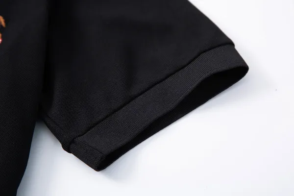 Ralph Lauren Polo Shirt Black Embroidered Polo - 31