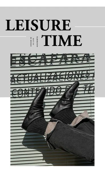 Design Square-Toe Leather Mule Black Shoes Slippers - 12