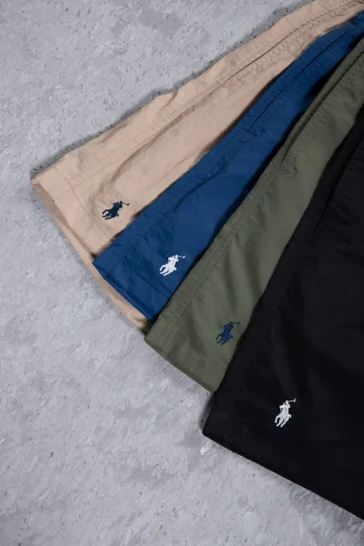 Polo Ralph Lauren Classic Swim Trunks Navy, Black, and Khaki Shorts - 17