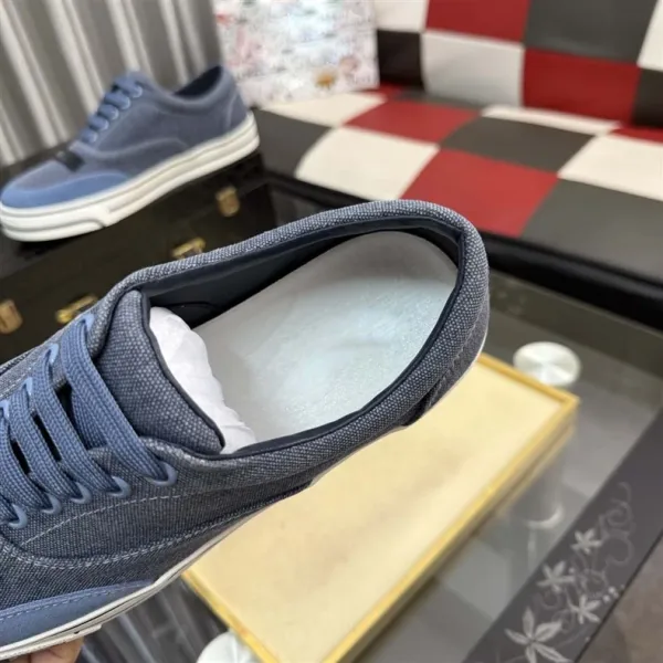 Off-White Pink Canvas Sneakers - 10
