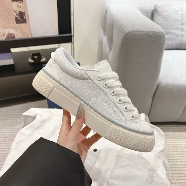 Dior B23 Oblique Embroidered Navy Sneakers - 8