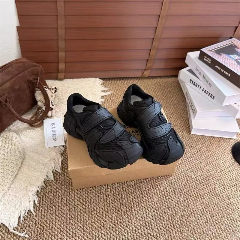 Balenciaga Track Trainer Black Chunky Sneakers