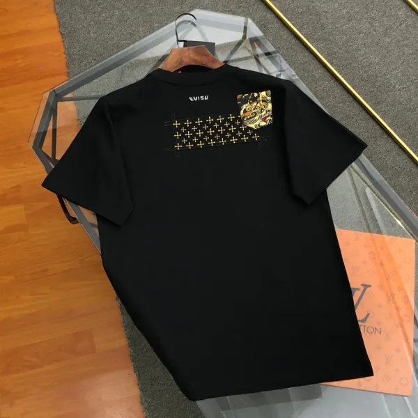 Evisu Pocket Print T-Shirt White - 4