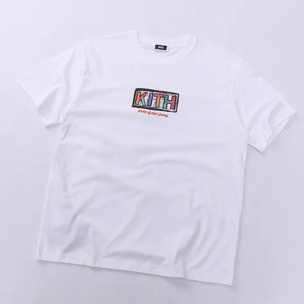 Kith Box Logo White T-Shirt - 1
