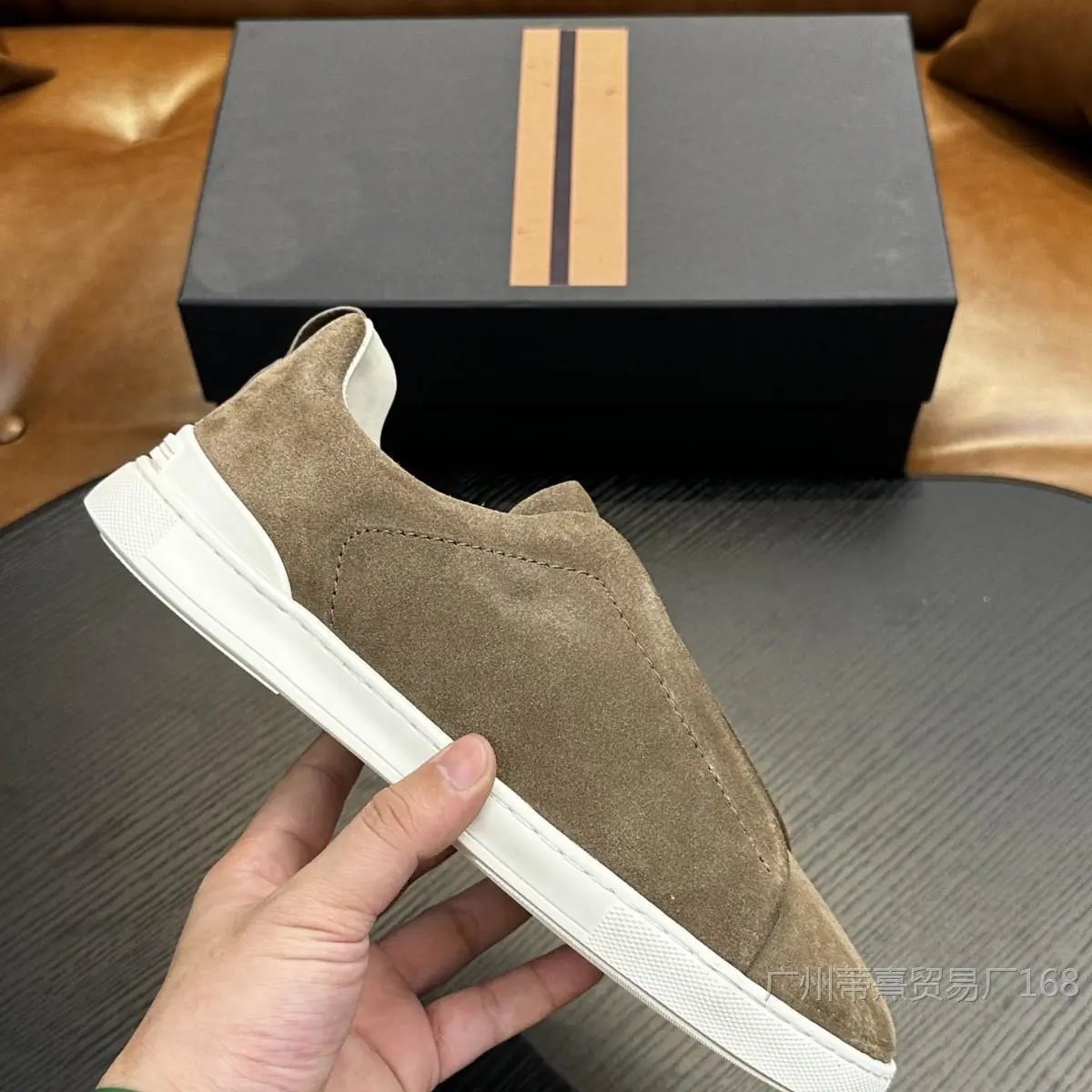 ZEGNA Leather Loafers