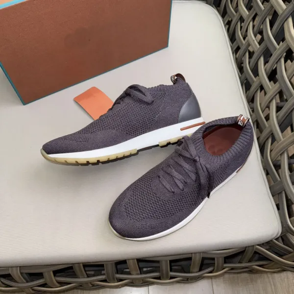 Hogan Interactive Knit Sneakers Tan Beige Sneakers - 10