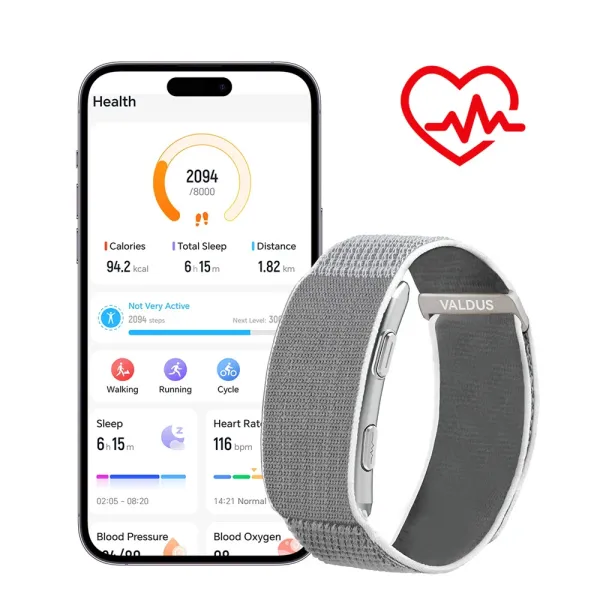 Design Valdus Fitness Band Gray Smartwatch Smartwatches - 1