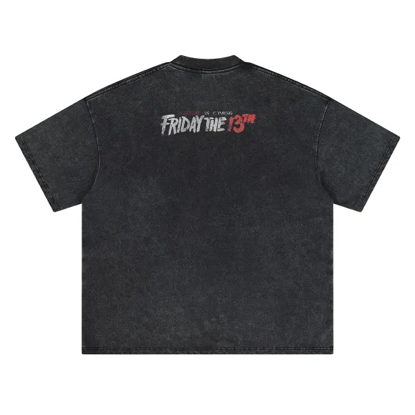 Design Friday the 13th Horror Graphic T-Shirt - 14