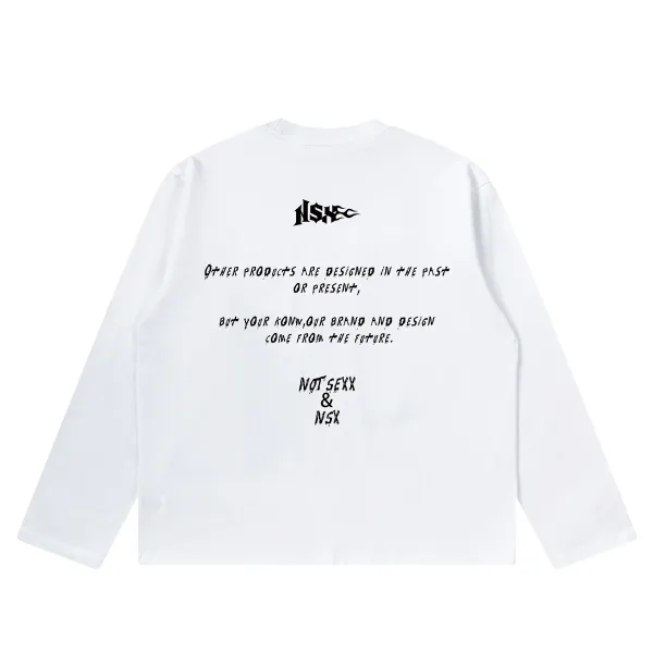Design Three Exclamation Marks and 8-Ball Graphic Cropped T-Shirt - 13