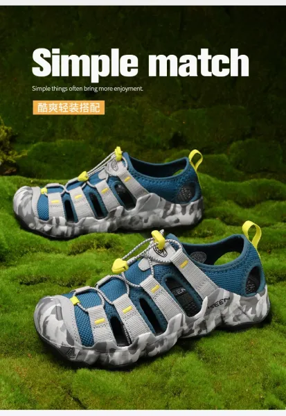 Design Keen Newport H2 Orange / Navy Sandals - 9